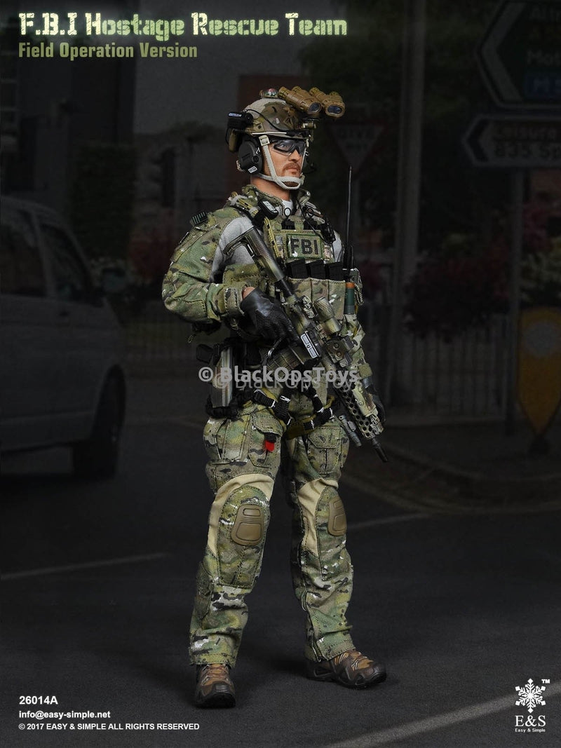 Load image into Gallery viewer, FBI Hostage Rescue Team Field Operation Multicam Ver. - MINT IN OPEN BOX
