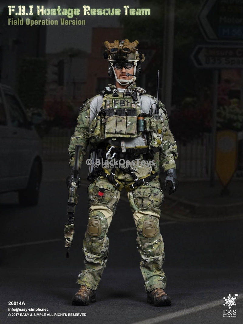 Load image into Gallery viewer, FBI Hostage Rescue Team Field Operation Multicam Ver. - MINT IN OPEN BOX
