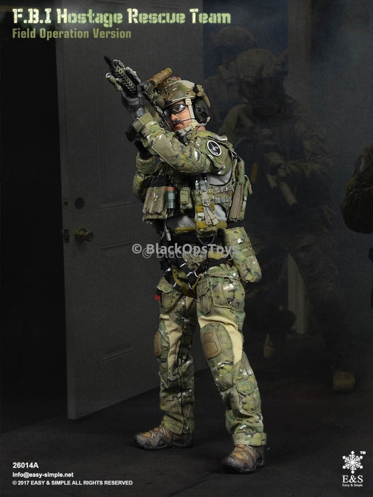 FBI Hostage Rescue Team Field Operation Multicam Ver. - MINT IN OPEN BOX