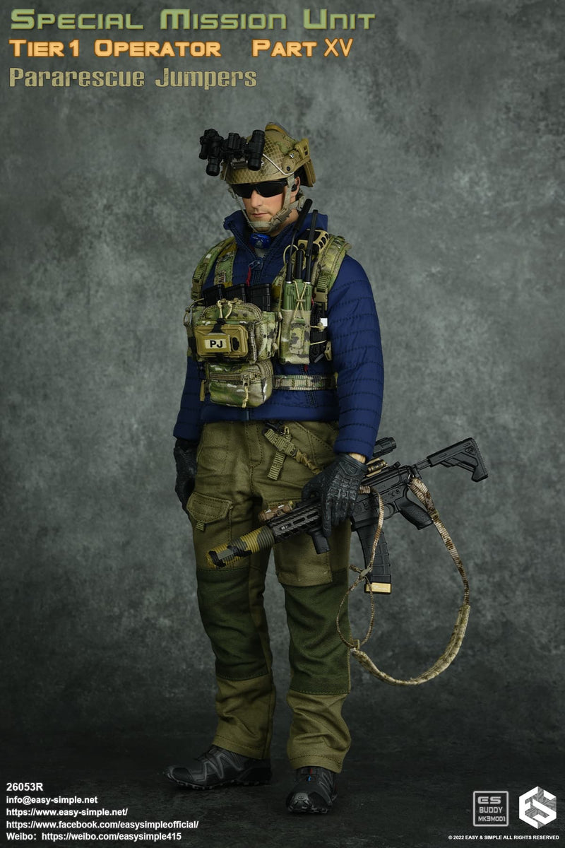 Load image into Gallery viewer, SMU Pararescue Jumpers R - Black Beanie w/Head Lamp
