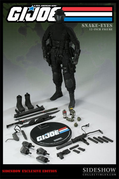 GI Joe - Commando Snake Eyes - MINT IN BOX