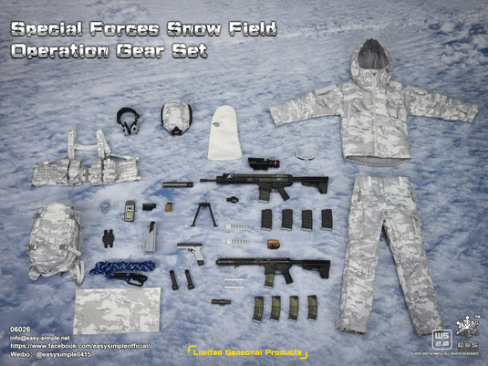 Special Forces Snow Field Op. - White Headset