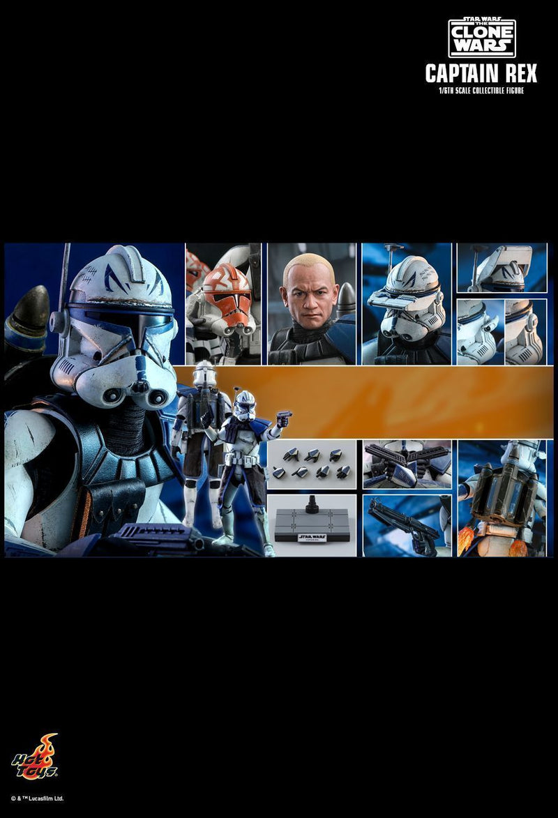 Load image into Gallery viewer, Star Wars - Captain Rex - Armored Gloved Hand Set w/Gauntlets
