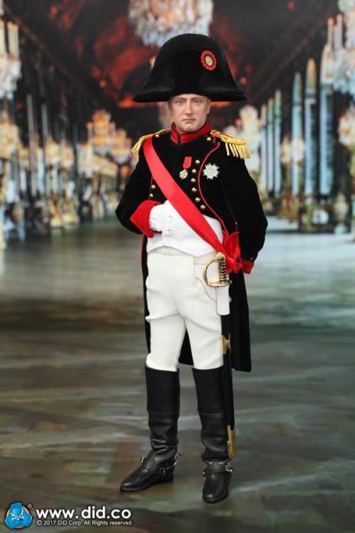 Load image into Gallery viewer, Napoleon Bonaparte - Grey Military Coat
