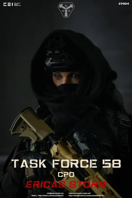 Task Force 58 - Erica Storm & Brad COMBO - MINT IN BOX