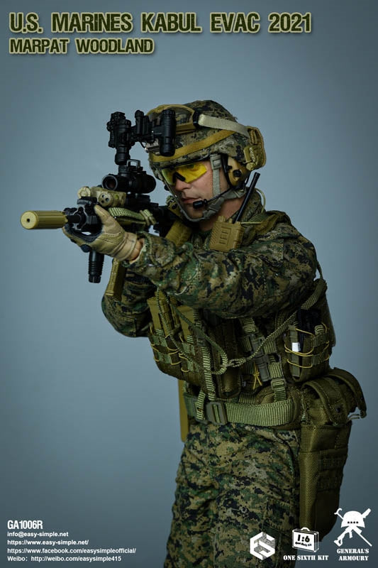 Load image into Gallery viewer, US Marines Kabul Evac 2021 - HK416 Rifle w/Attachment Set
