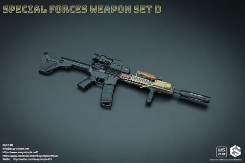 Special Forces Weapon Set - Version D - MINT IN BOX