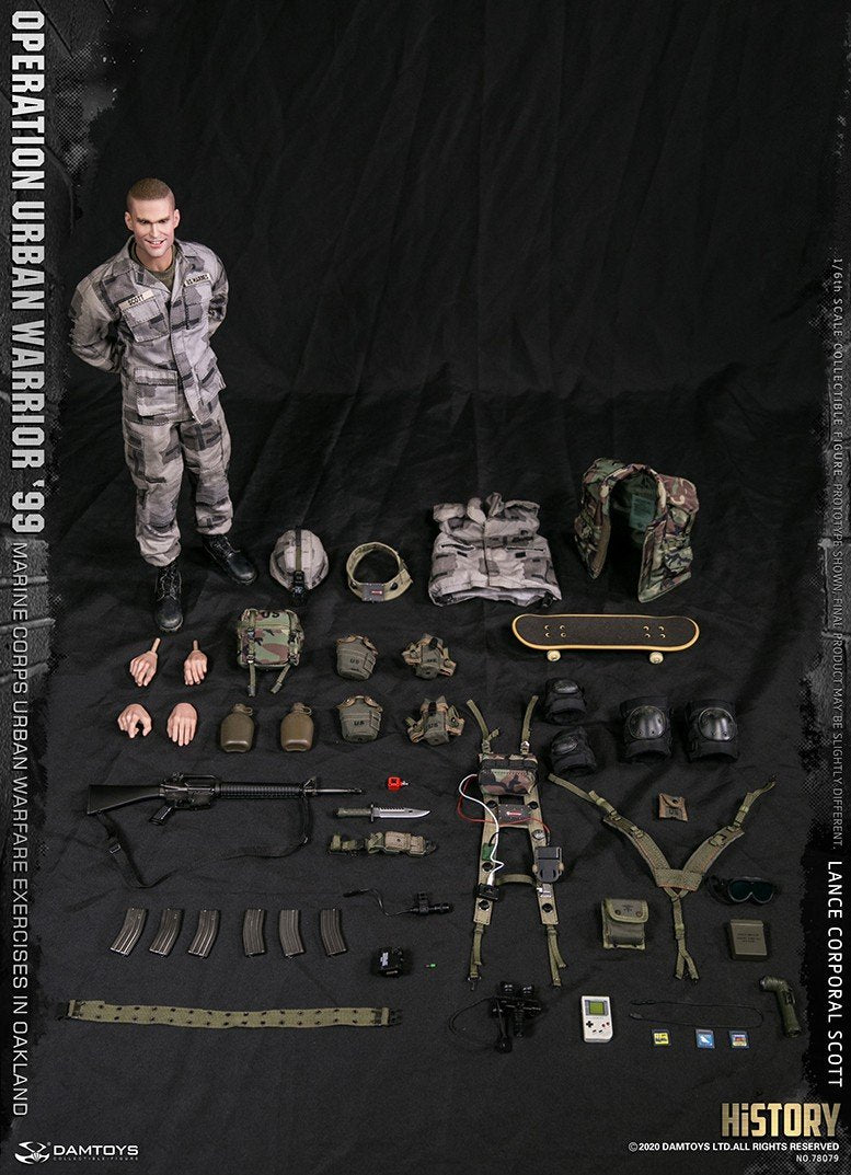 Load image into Gallery viewer, Operation Urban Warrior 99 - Male Head Sculpt
