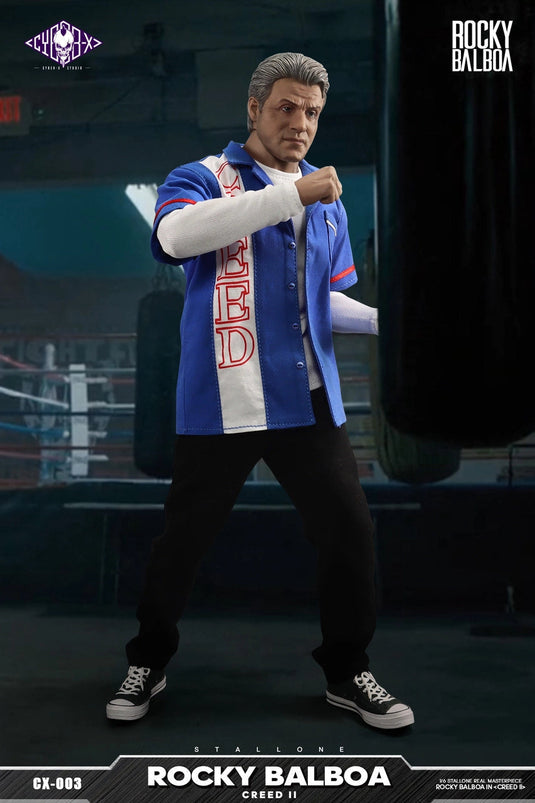 Creed II - Coach Balboa - Blue Shirt