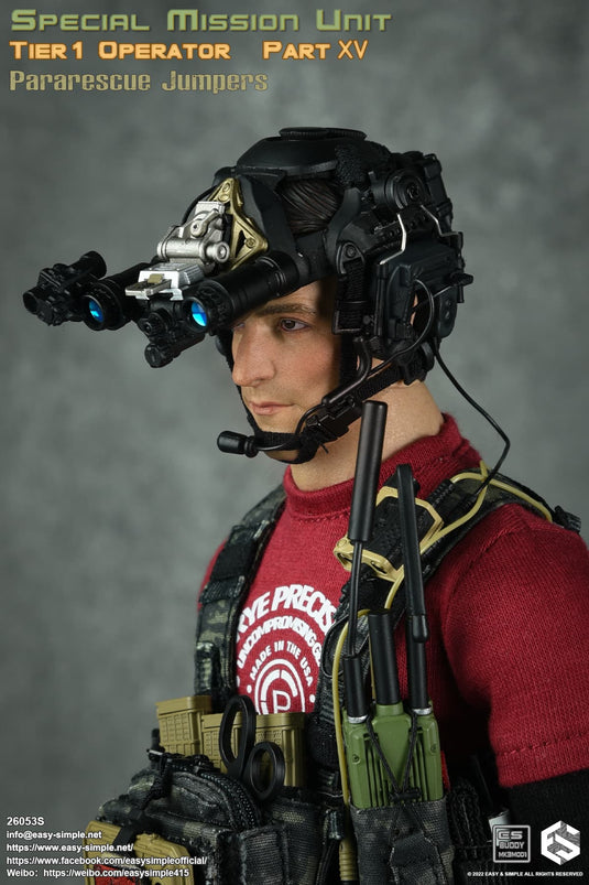 SMU Pararescue Jumpers - Skullcrusher Headset w/NVG, Radio & Headphones