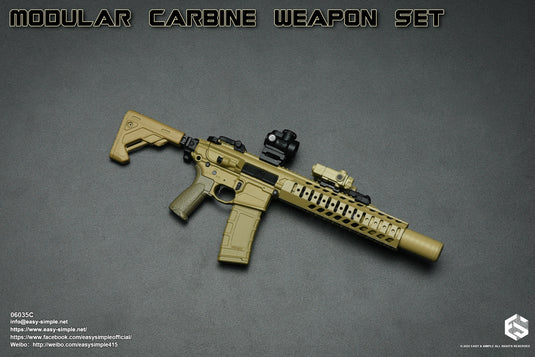 Modular Carbine Weapon Set Ver. C - MCX .300 CQB