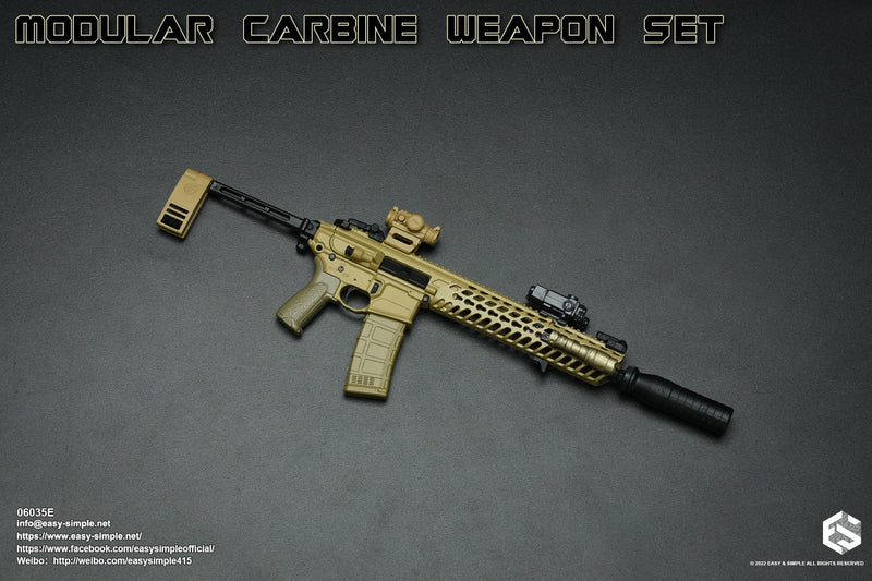 Load image into Gallery viewer, Modular Carbine Weapon Set Ver. E - Scope w/PEQ
