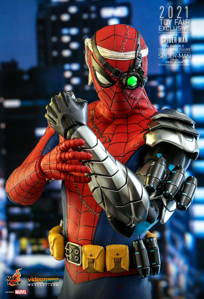 Load image into Gallery viewer, Marvel&#39;s Spider-Man - Cyborg Spider-Man - Exclusive - MINT IN BOX
