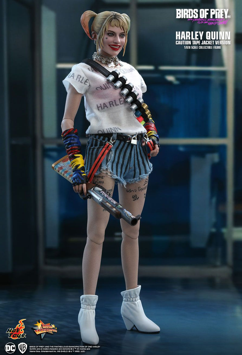 Load image into Gallery viewer, Birds Of Prey Harley Quinn - Female Skirt w/Suspenders &amp; Pink Top
