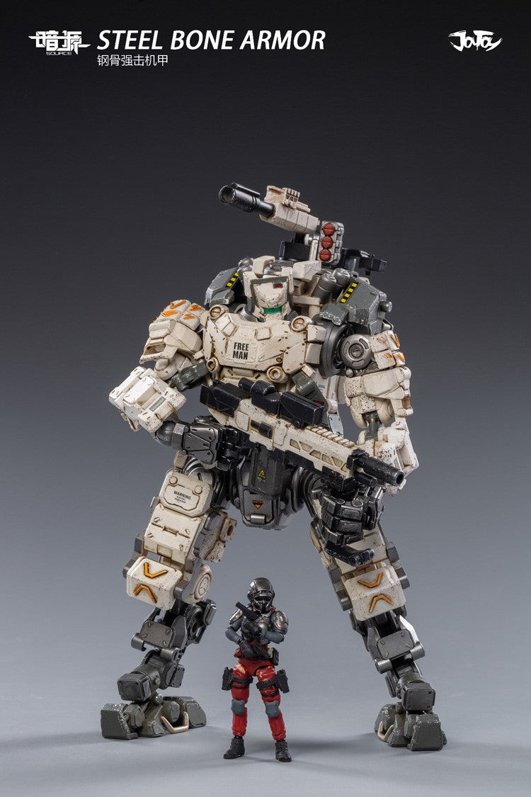 Load image into Gallery viewer, 1/25 Scale - Source - Steel Bone Mech White Version - MINT IN BOX
