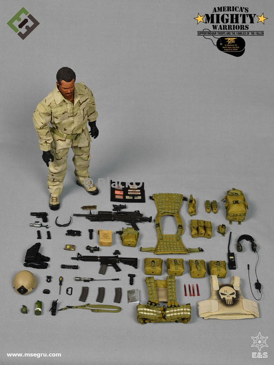 Marc Lee, Chris Kyle Deluxe & Weapon Set COMBO MINT IN BOX