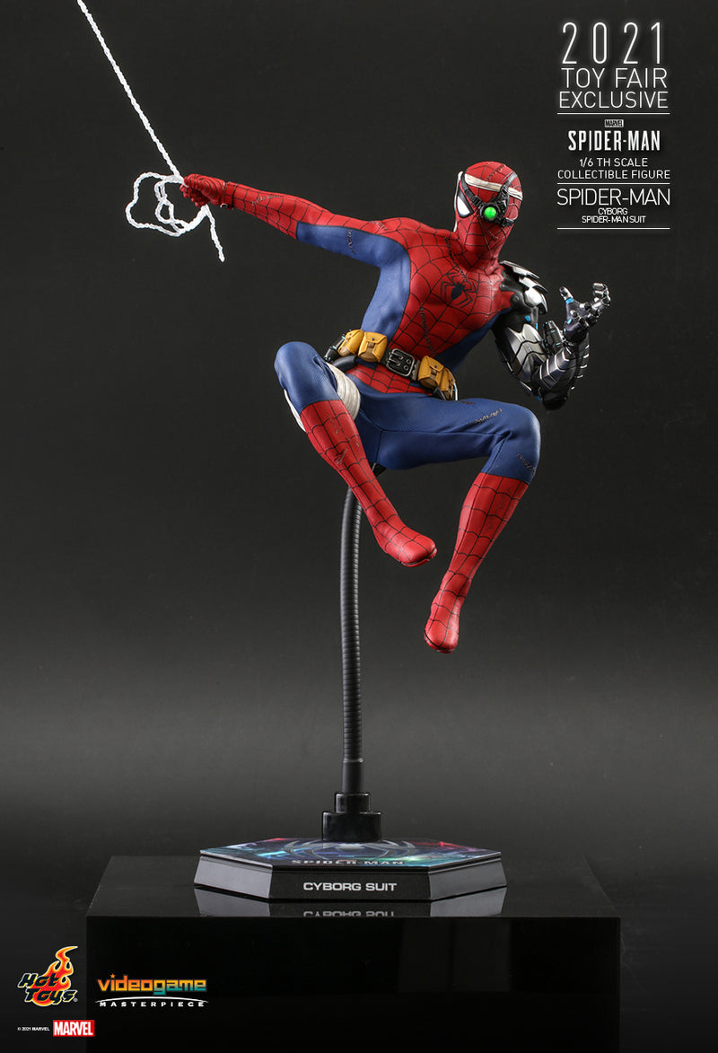 Load image into Gallery viewer, Marvel&#39;s Spider-Man - Cyborg Spider-Man - Exclusive - MINT IN BOX
