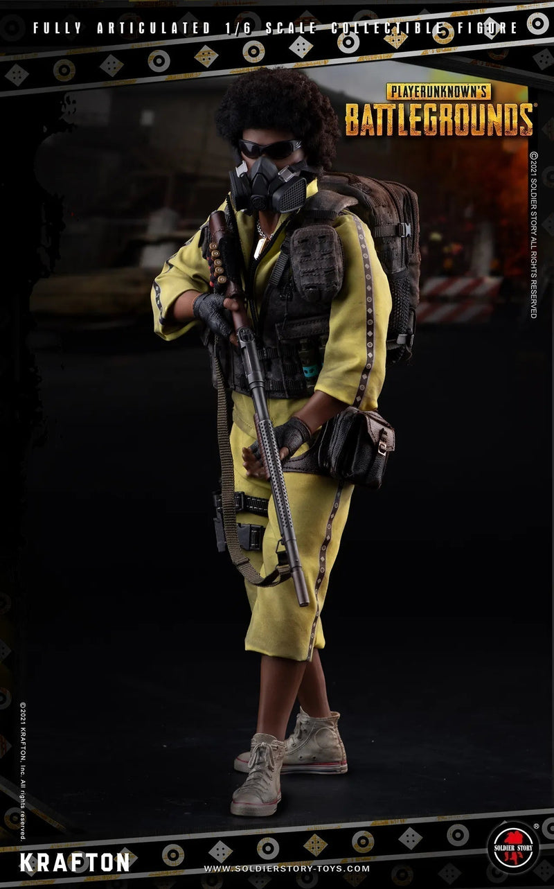 Load image into Gallery viewer, Player Unknowns Battlegrounds - African American Base Body w/Head Sculpt
