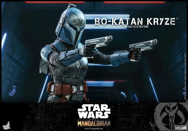 Load image into Gallery viewer, Star Wars Bo Katan - Base Figure Stand w/Diorama &amp; Rail
