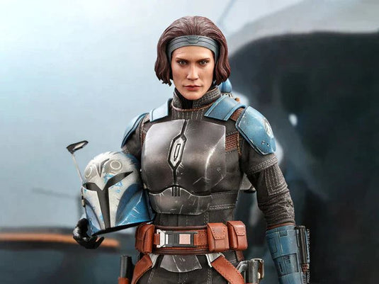 Star Wars Bo Katan - Blue Female Gauntlets w/Blade & Grapple