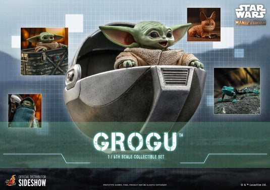 Star Wars Grogu - Grogu w/Crate & Stand