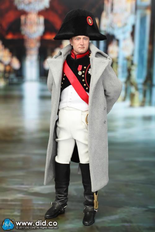 Load image into Gallery viewer, Napoleon Bonaparte - Grey Military Coat
