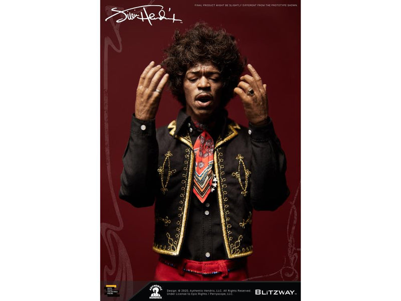 Load image into Gallery viewer, Jimi Hendrix - Male &quot;Guitar Playing&quot; Hand Set
