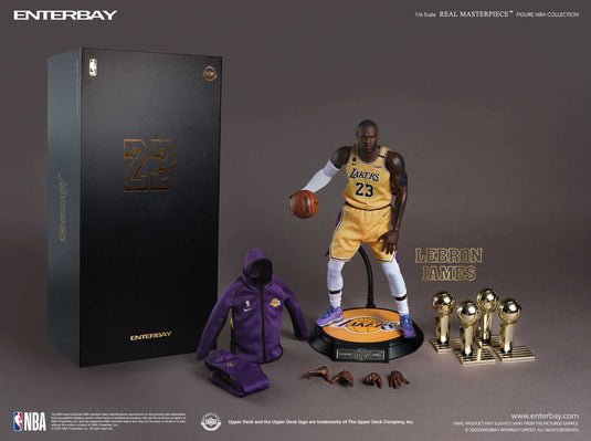 Adult Basketball Arm sleeve Los Angeles Lakers NBA E500 Black