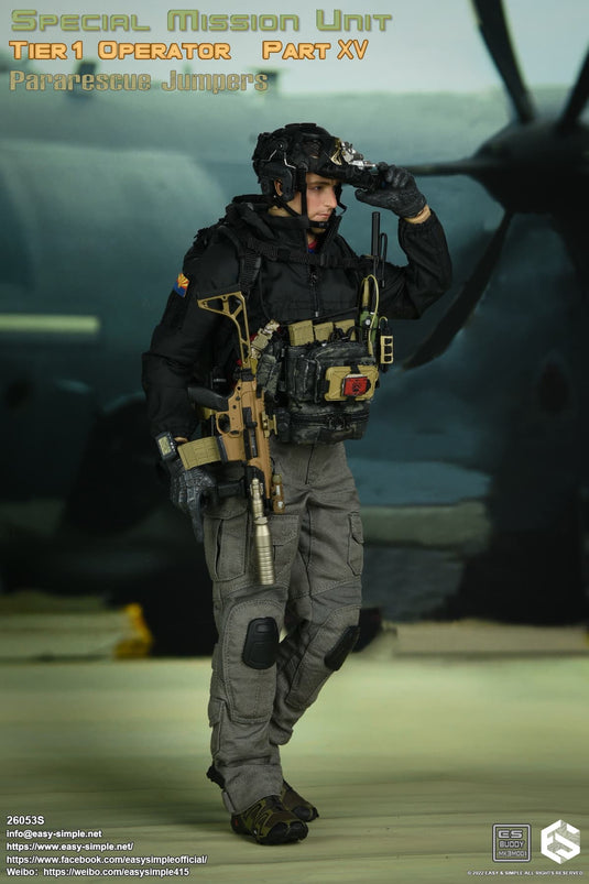 SMU Pararescue Jumpers - Skullcrusher Headset w/NVG, Radio & Headphones