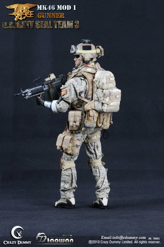 U.S. Navy Seals Team 3 MK46 MOD 1 Gunner - MINT IN BOX – BlackOpsToys