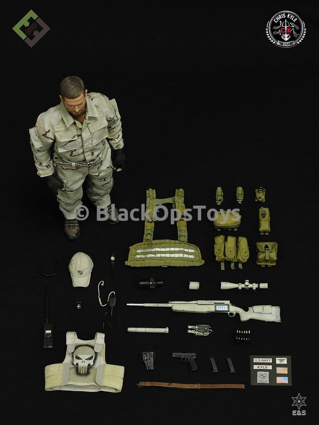 Load image into Gallery viewer, MSE STANDARD EDITION US Navy SEAL Team 3 Tour 3 Chris Kyle Collectible Figure
