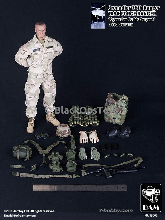 Ultra Rare - BHD 75th Ranger Regiment Grenadier - Mint in Box