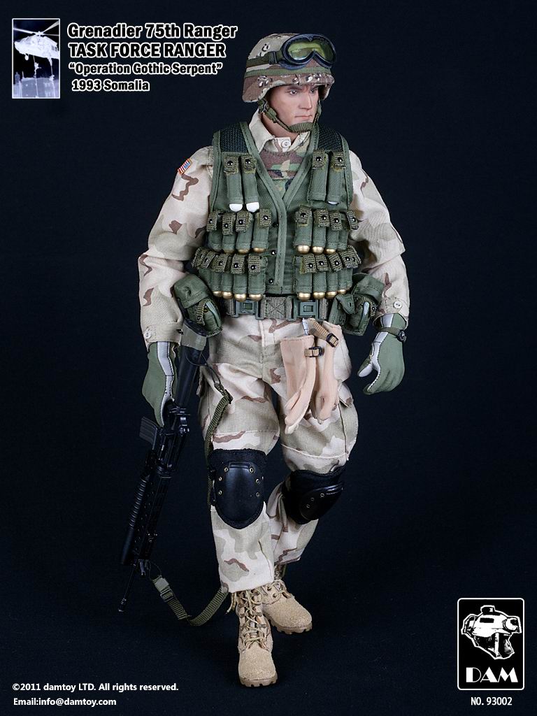 Load image into Gallery viewer, Ultra Rare - BHD 75th Ranger Regiment Grenadier - Mint in Box
