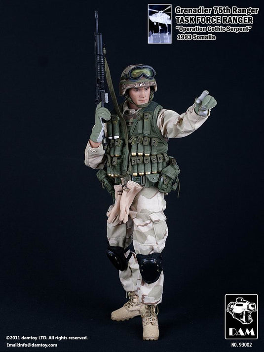 Ultra Rare - BHD 75th Ranger Regiment Grenadier - Mint in Box