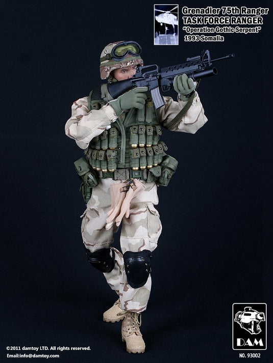 Ultra Rare - BHD 75th Ranger Regiment Grenadier - Mint in Box