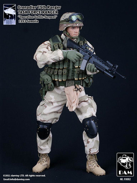 Ultra Rare - BHD 75th Ranger Regiment Grenadier - Mint in Box