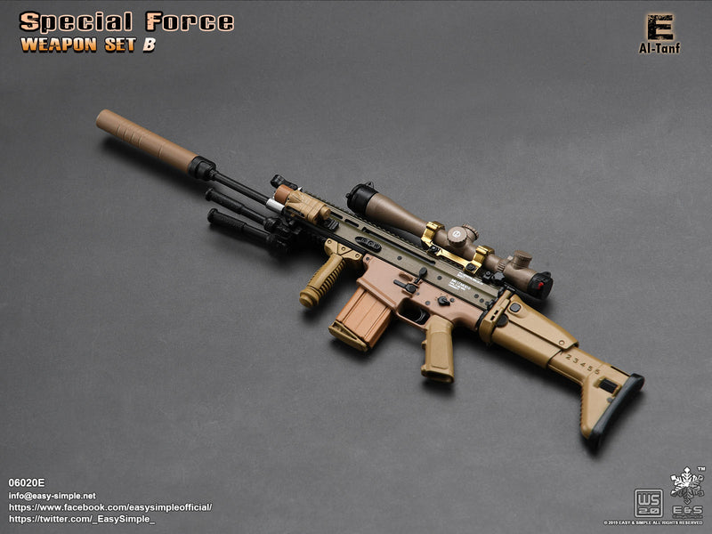 Load image into Gallery viewer, Special Force Weapon Set B - Al-Tanf Scar-H w/Accessory Set
