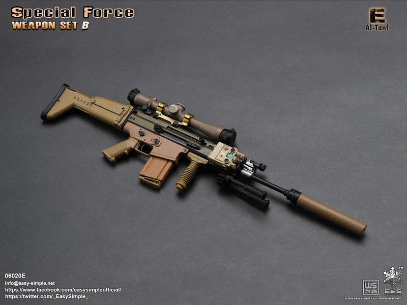 Load image into Gallery viewer, Special Force Weapon Set B - Al-Tanf Scar-H w/Accessory Set
