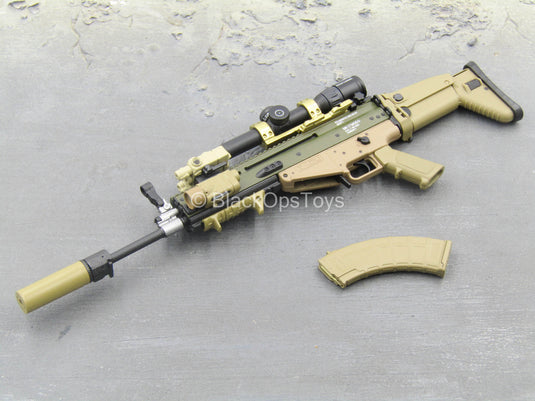 Special Force Weapon Set B - Sarrin Scar-H w/Accessory Set