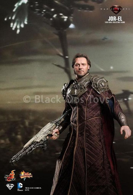 Man of Steel - Jor-El - Brown & Red Detailed Robe w/Chest Piece