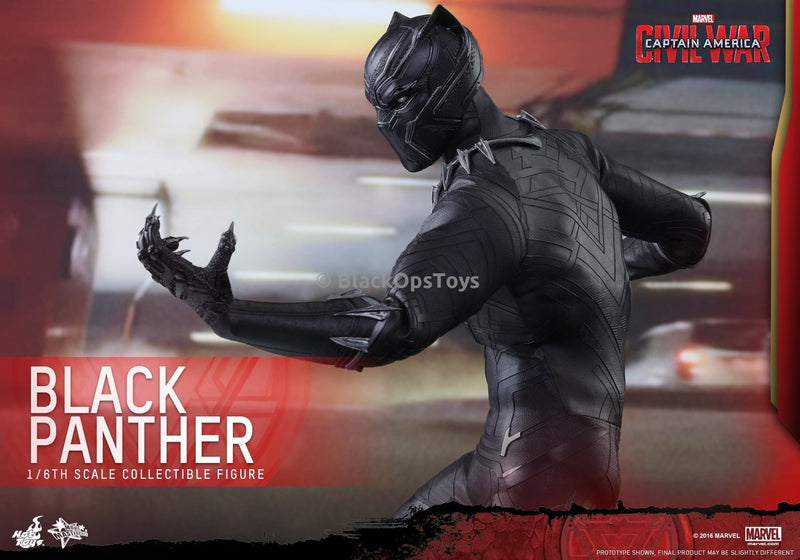 Load image into Gallery viewer, Captain America Civil War Black Panther Hands &amp; Wrist Pins
