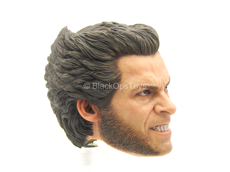 Load image into Gallery viewer, X-Men Last Stand - Wolverine - Male Snarling Head Sculpt
