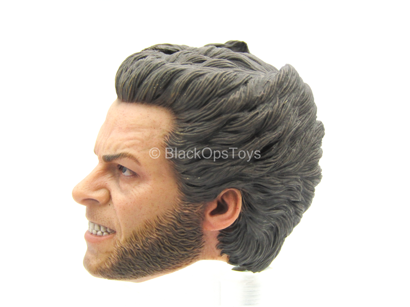 Load image into Gallery viewer, X-Men Last Stand - Wolverine - Male Snarling Head Sculpt
