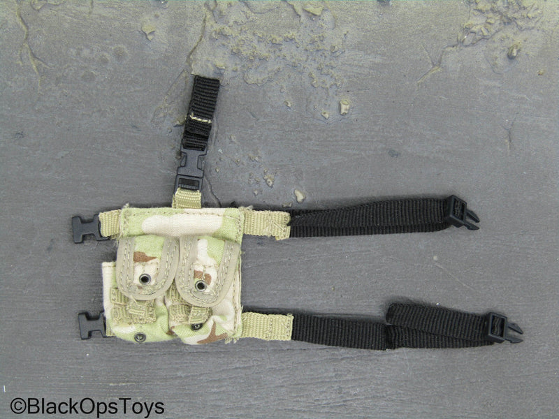 Load image into Gallery viewer, Hot Toys - 3C Desert Dual Cell Drop Leg Pouch
