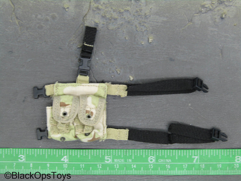 Load image into Gallery viewer, Hot Toys - 3C Desert Dual Cell Drop Leg Pouch
