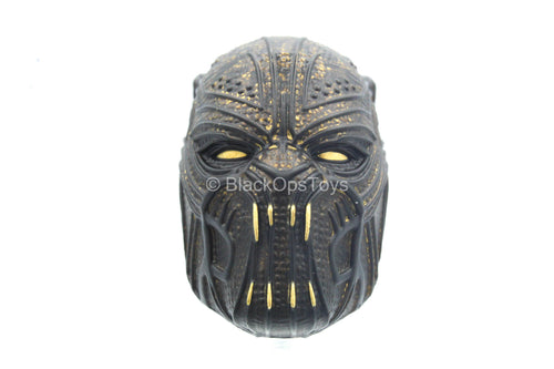 Black Panther - Erik Killmonger - Golden Jaguar Habit Head Sculpt