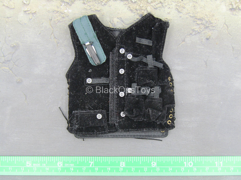 Load image into Gallery viewer, Special Air Service - Black Vest w/Knife
