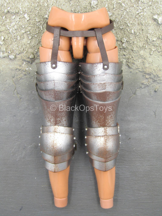 Nightmare Series - Weathered Metal Thigh Armor