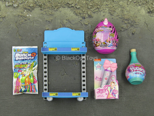 Cart w/Toy Set