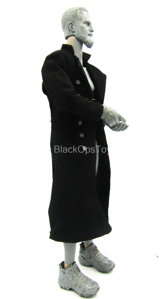 Fantastic Beasts - Gellert - Black Overcoat w/Green Lining